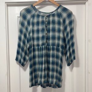 Maeve Cavalon Plaid Pullover